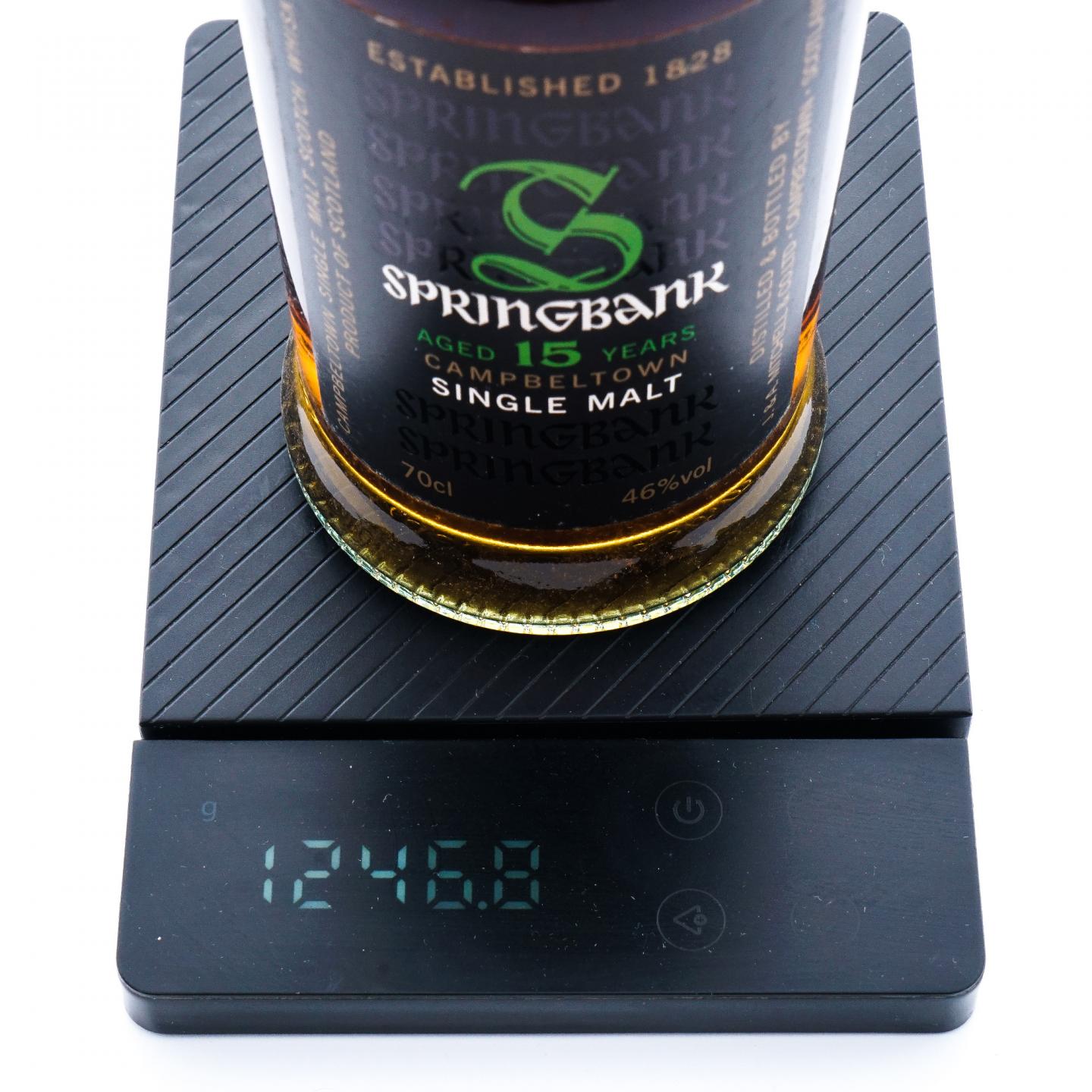 Springbank 云顶 15年 2015 黑标