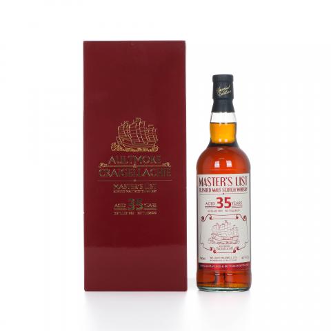 Master’s List 狄恩堡 35年 1985-2020 调和威士忌