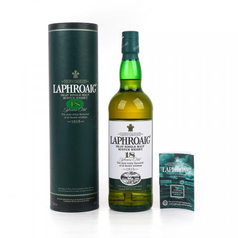Laphroaig 拉弗格 18年 绿筒系列 礼盒 700ml