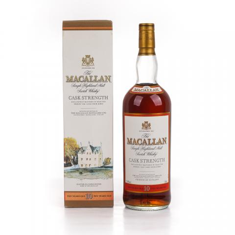 Macallan 麦卡伦 10年 桶强 1L 58.8%Vol.