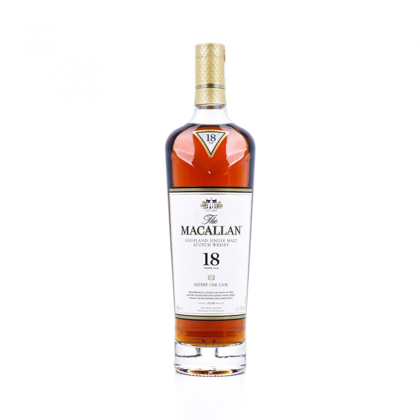 【附X光图】Macallan 麦卡伦 18年 2018 雪莉桶
