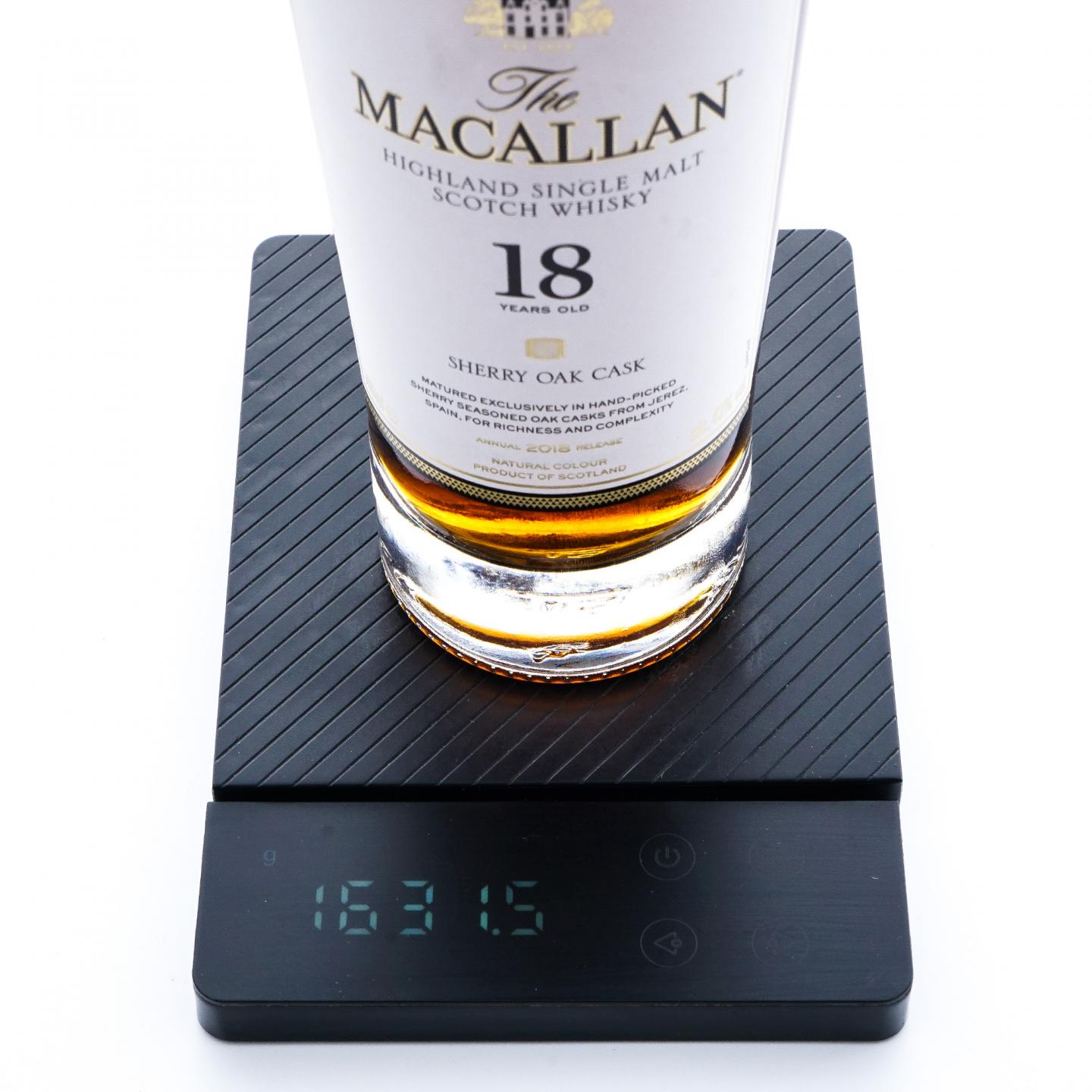 【附X光图】Macallan 麦卡伦 18年 2018 雪莉桶