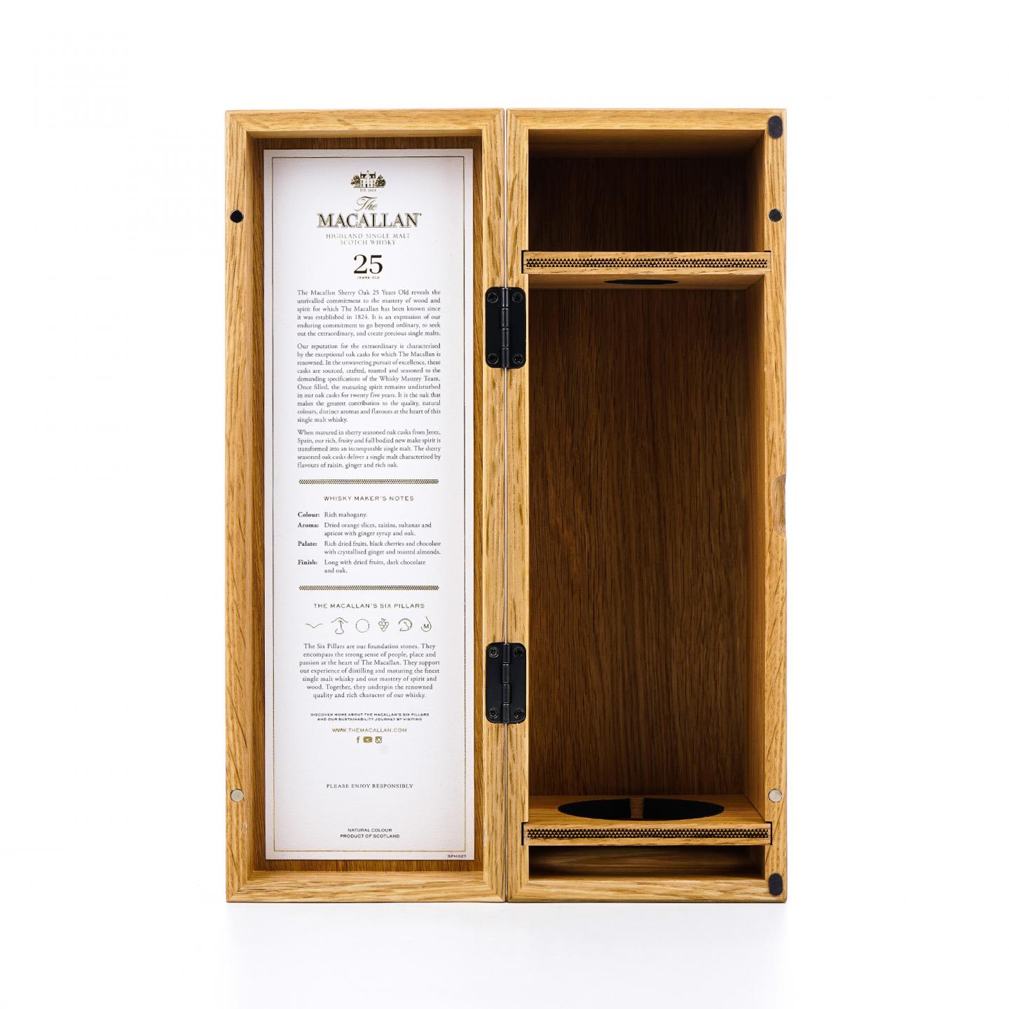 【附X光图】Macallan 麦卡伦 25年 2024 雪莉桶 黑腰带