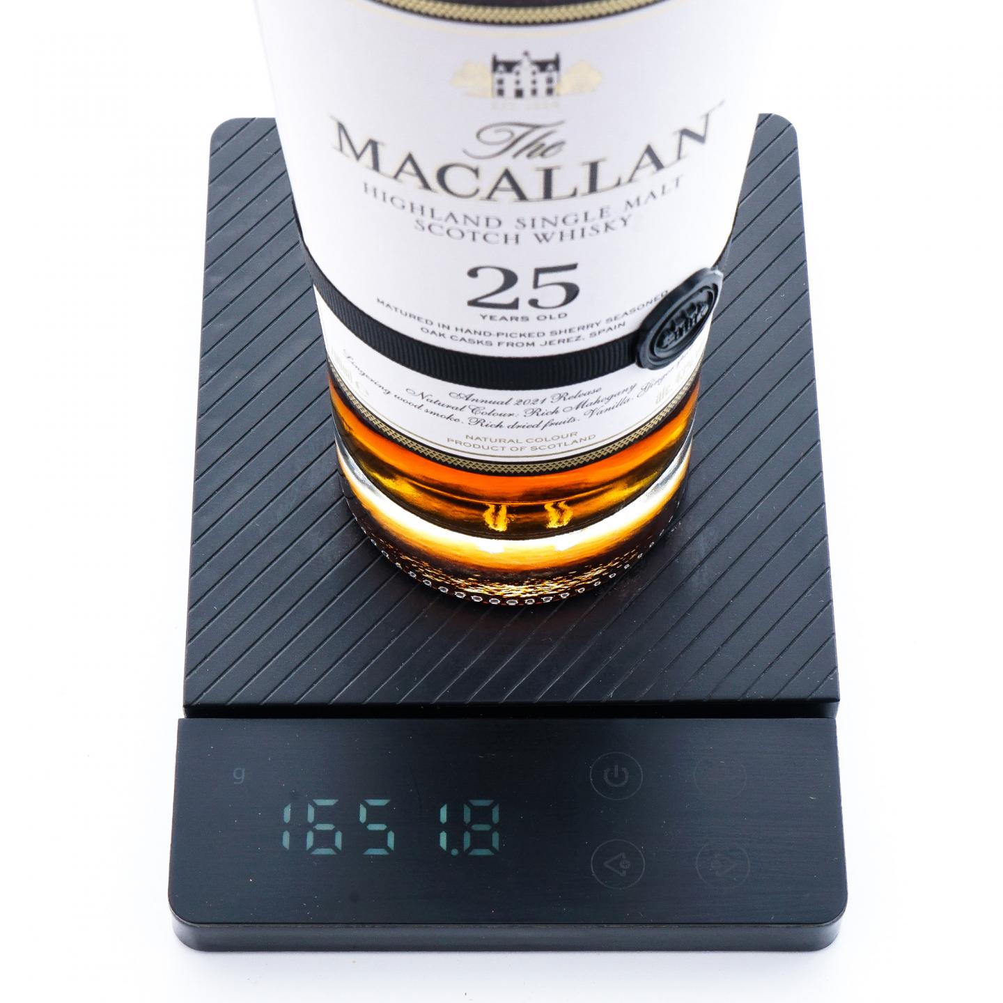 【附X光图】Macallan 麦卡伦 25年 2021 黑腰带