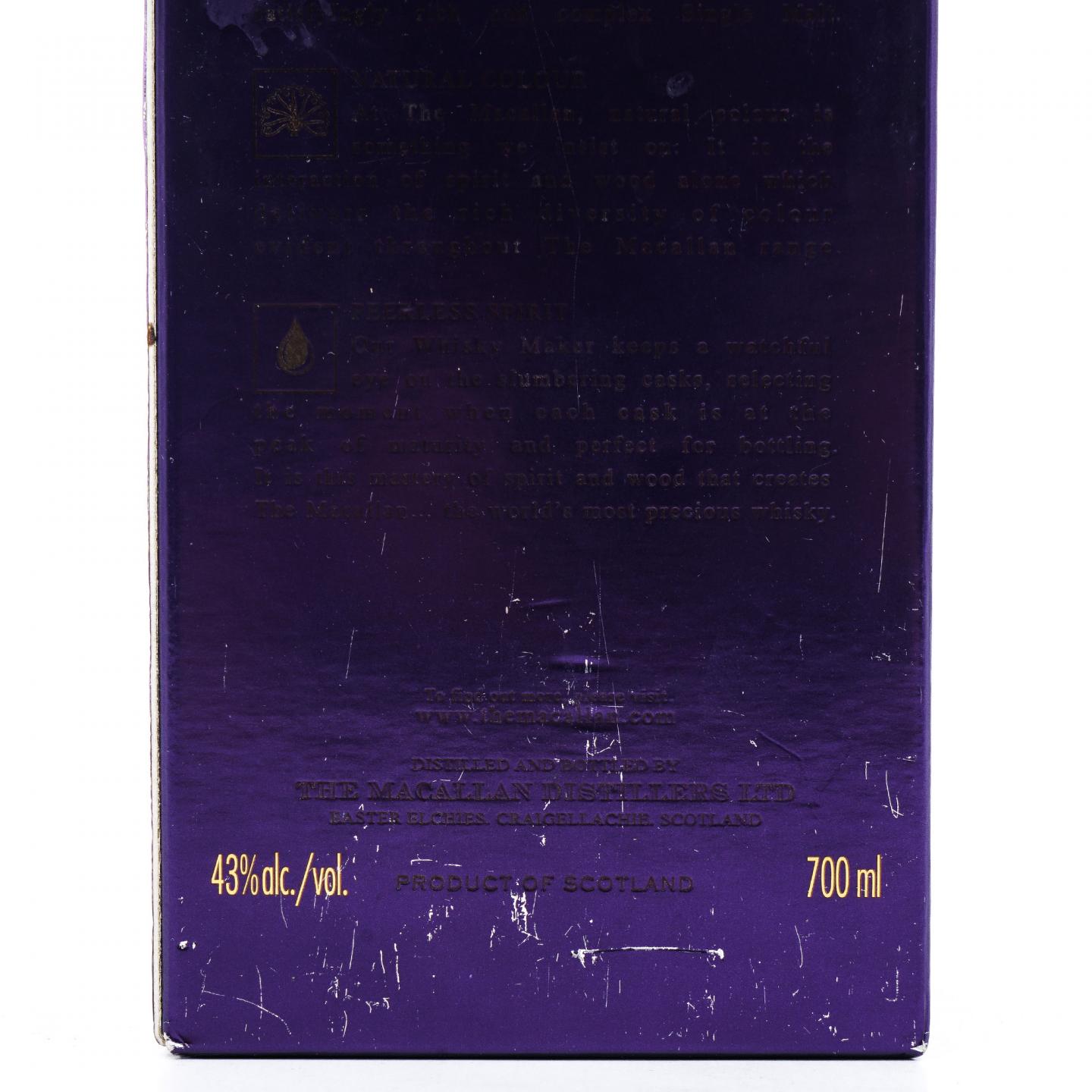 Macallan 麦卡伦 18年 1995 雪莉桶