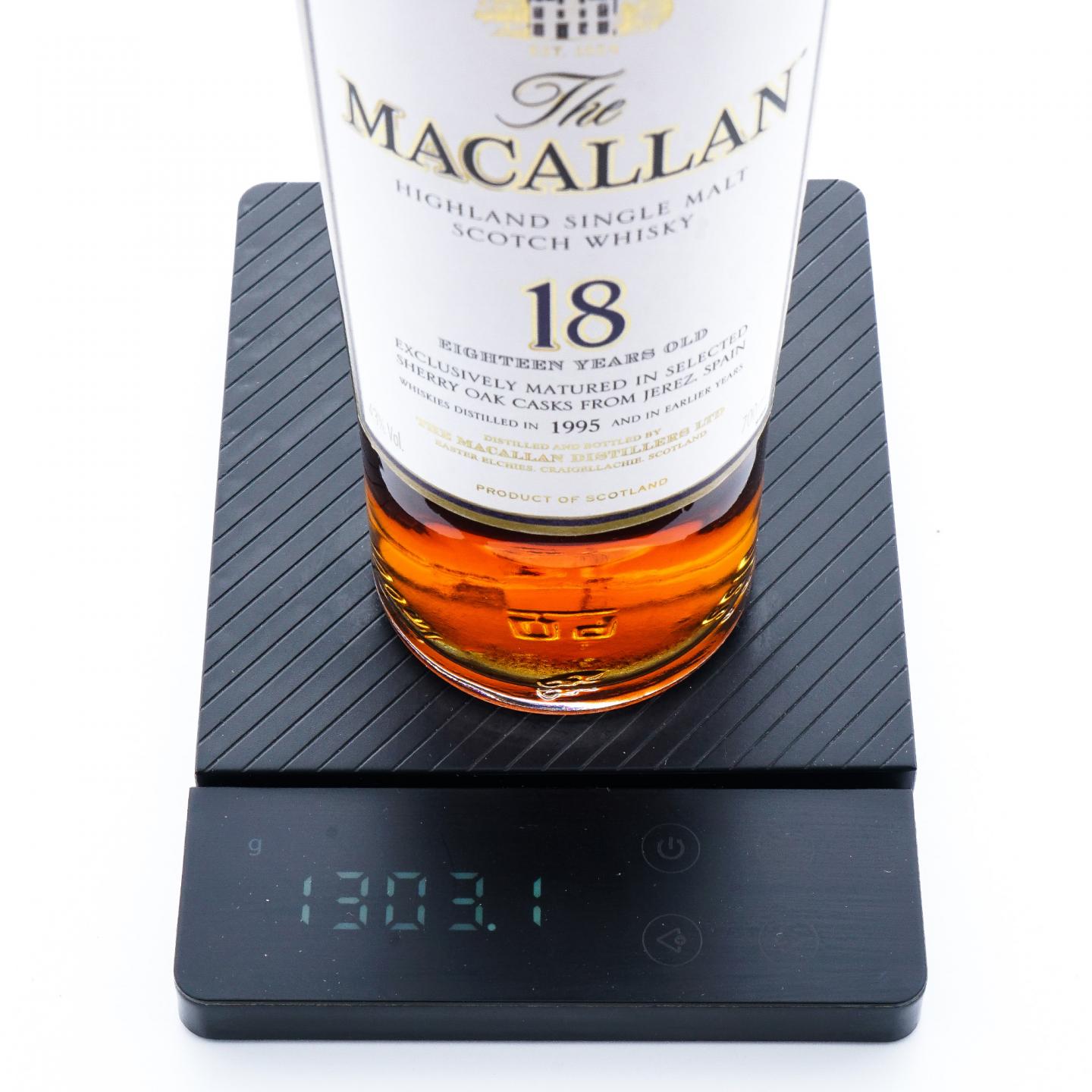 Macallan 麦卡伦 18年 1995 雪莉桶