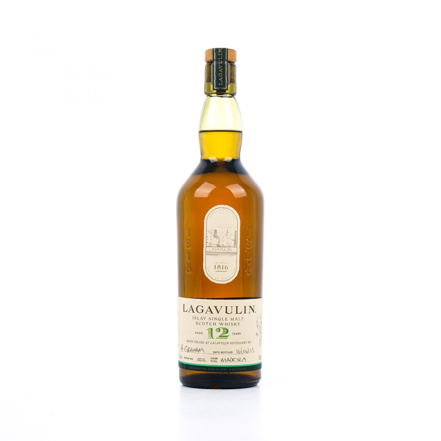 Lagavulin 乐加维林 12年 2025 Hand Filled