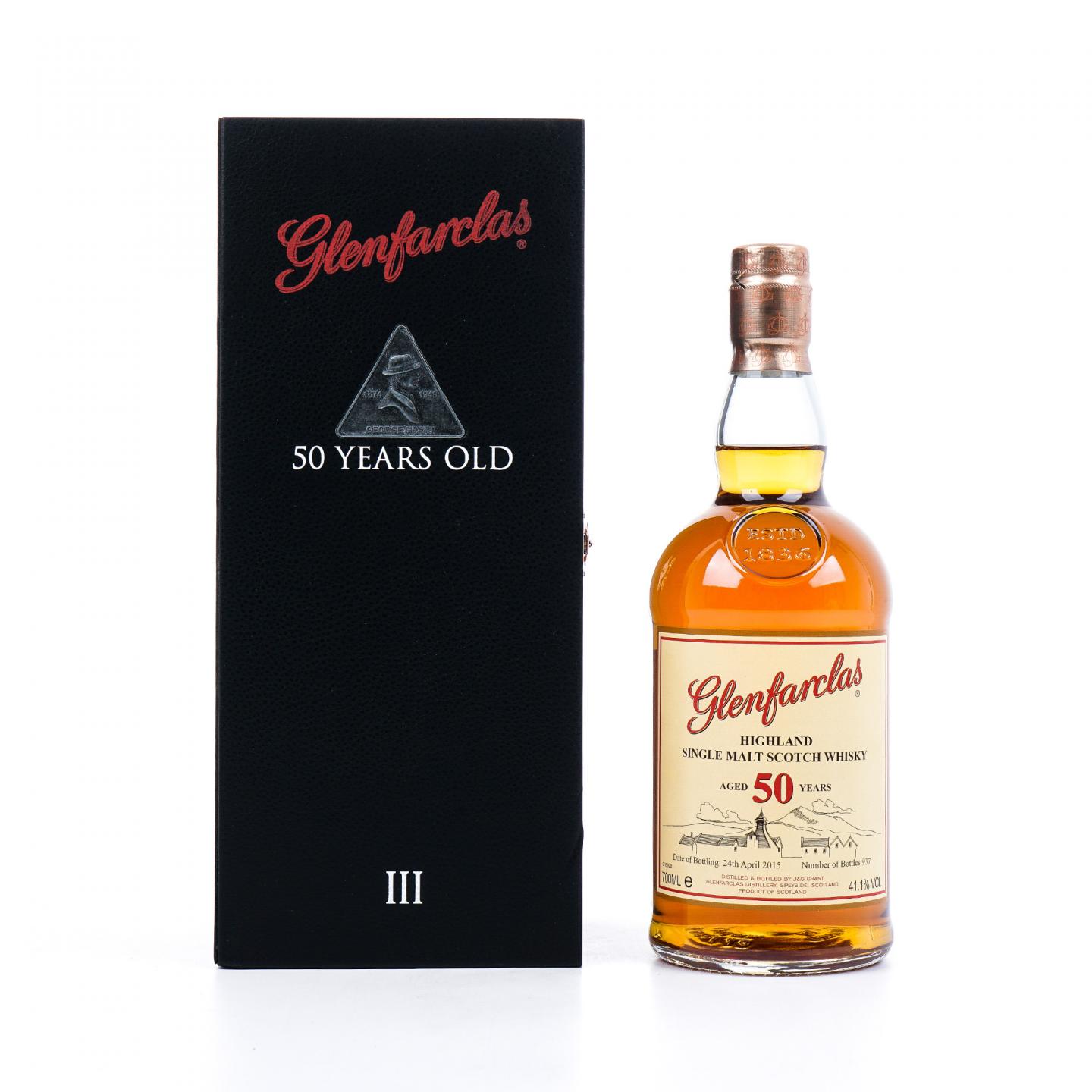 Glenfarclas 格兰花格 50年 2015 礼盒