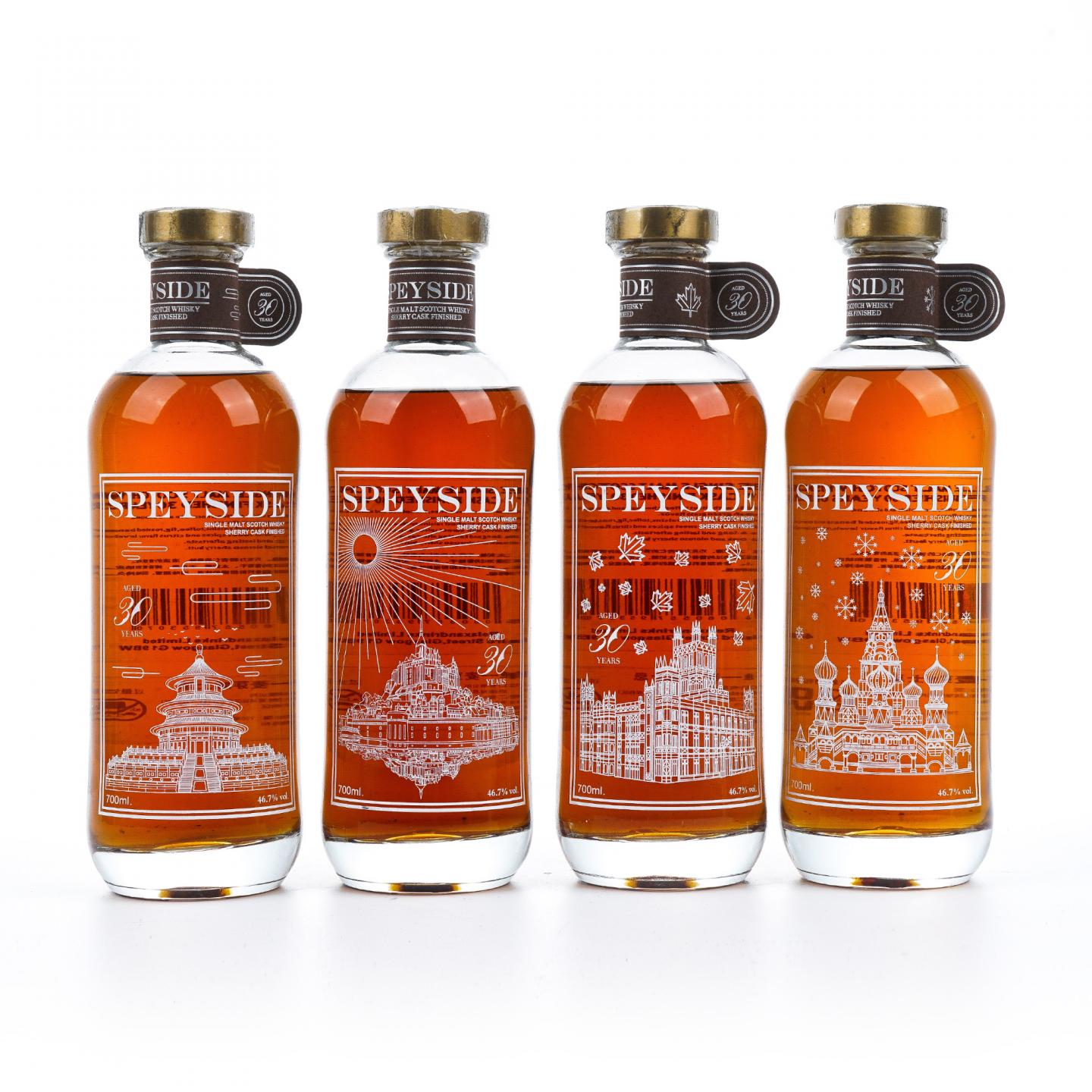 秘密斯佩塞 30年 春夏秋冬全套 700ml*4支组