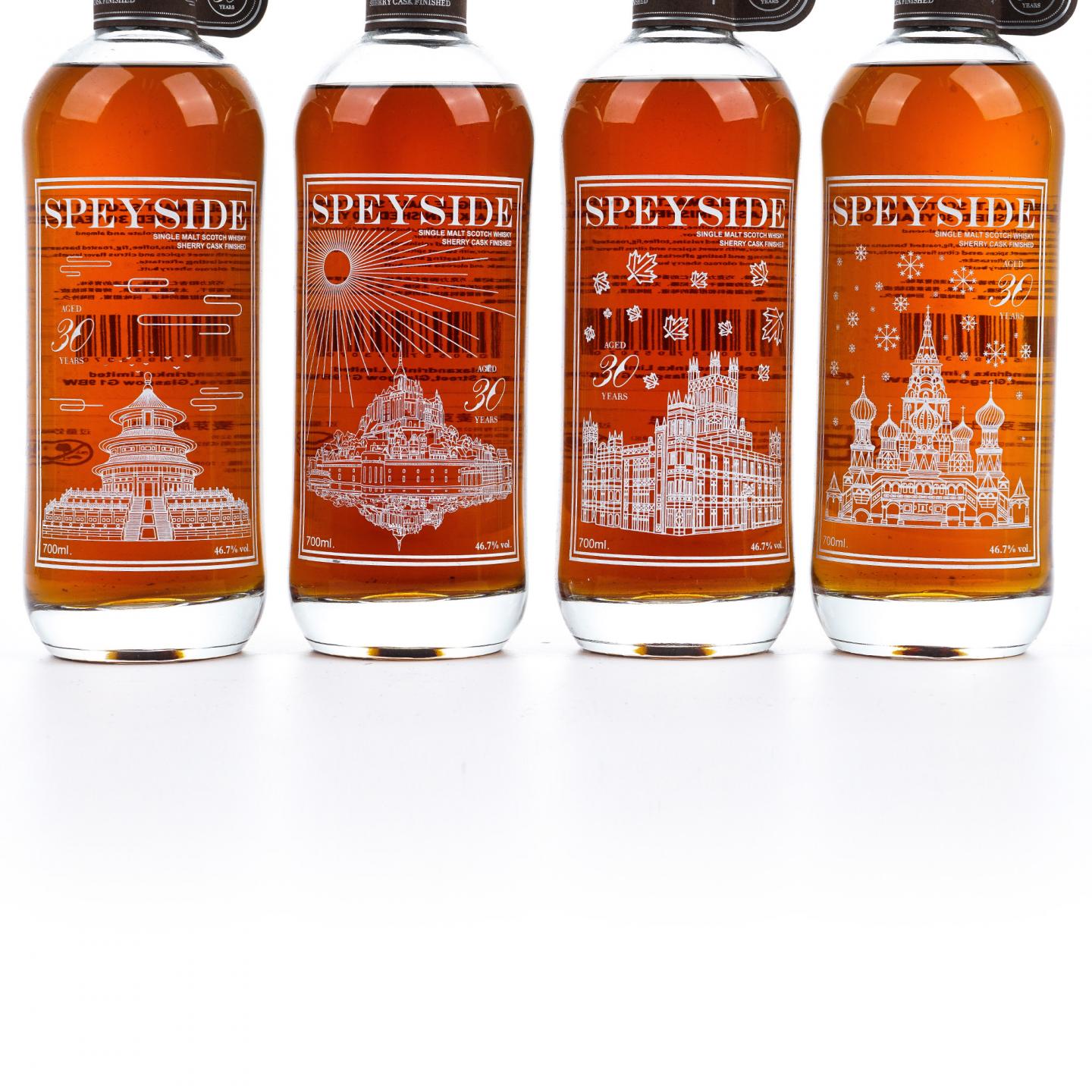 秘密斯佩塞 30年 春夏秋冬全套 700ml*4支组