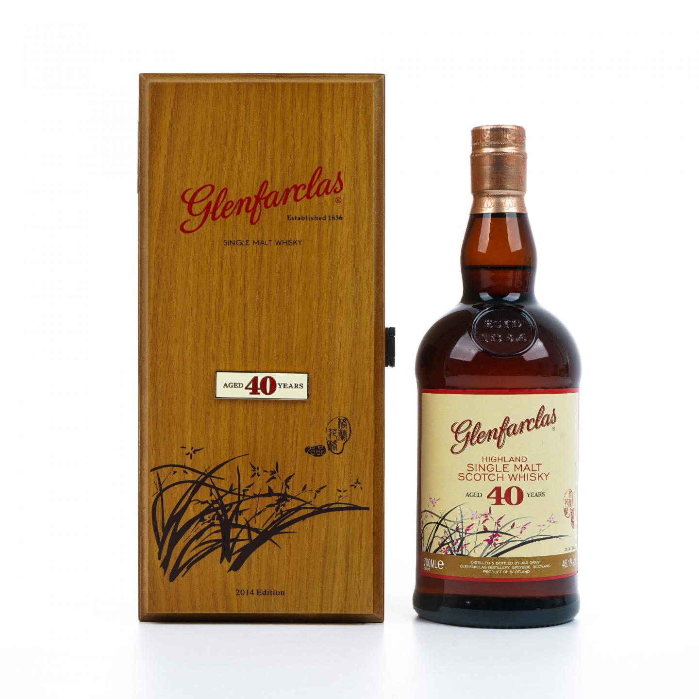 Glenfarclas 格兰花格 40年 2014 兰花