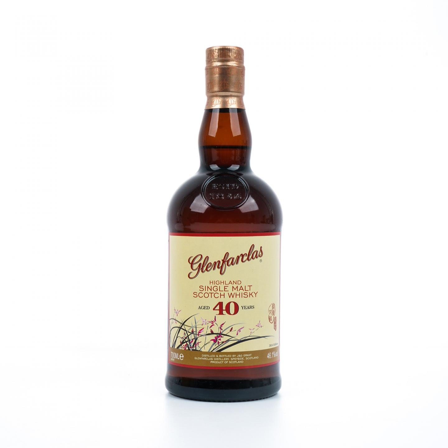 Glenfarclas 格兰花格 40年 2014 兰花