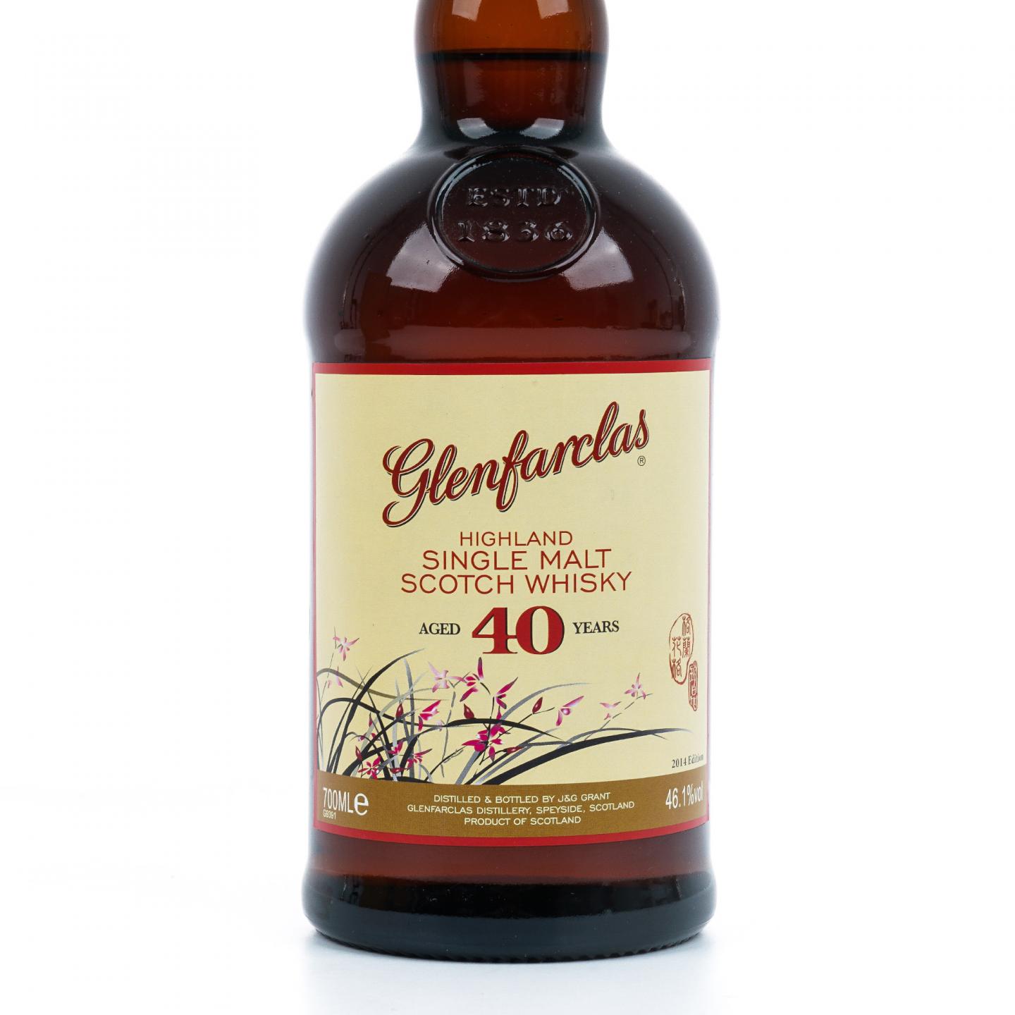 Glenfarclas 格兰花格 40年 2014 兰花
