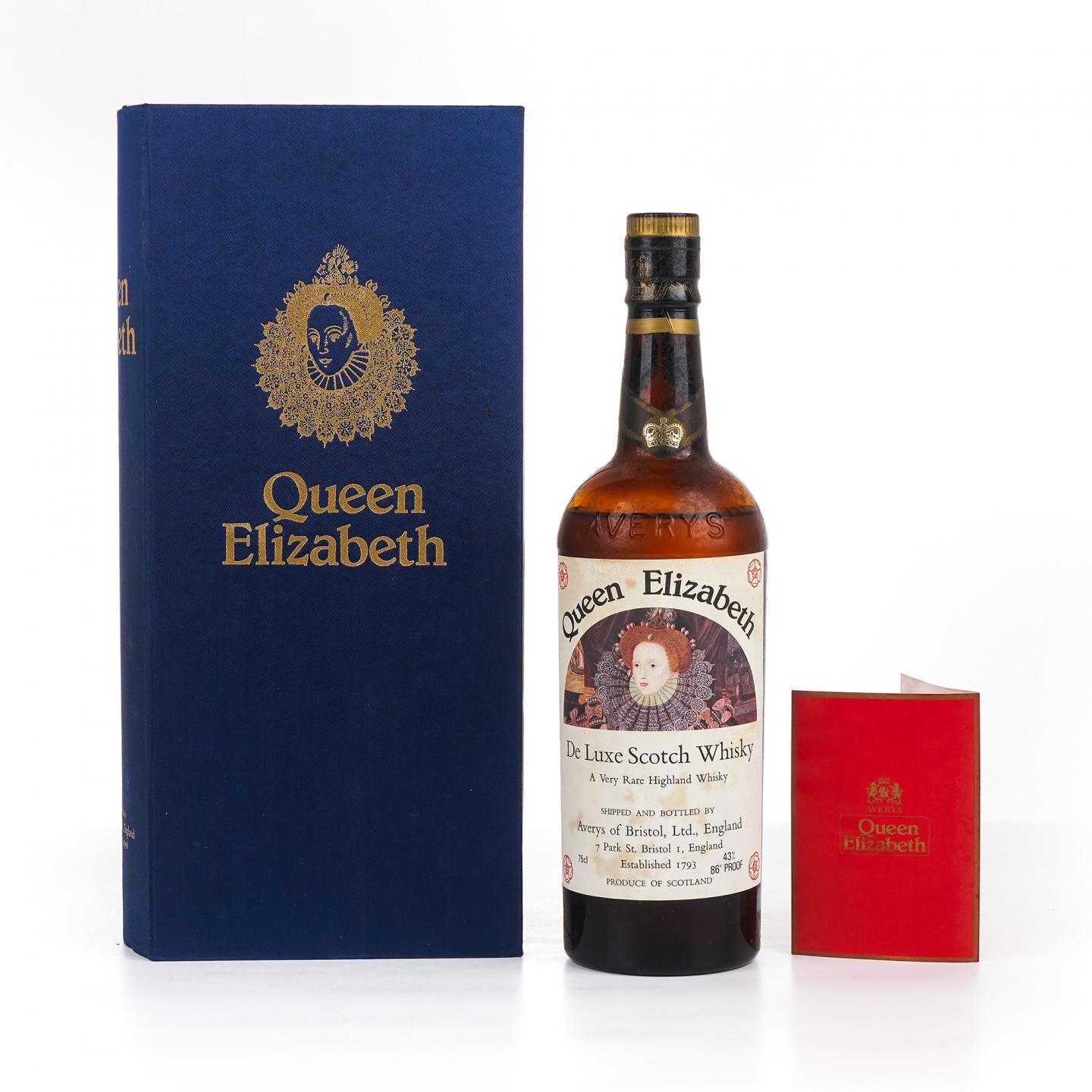 伊丽莎白女王 Averys 调和 De Luxe 750ml