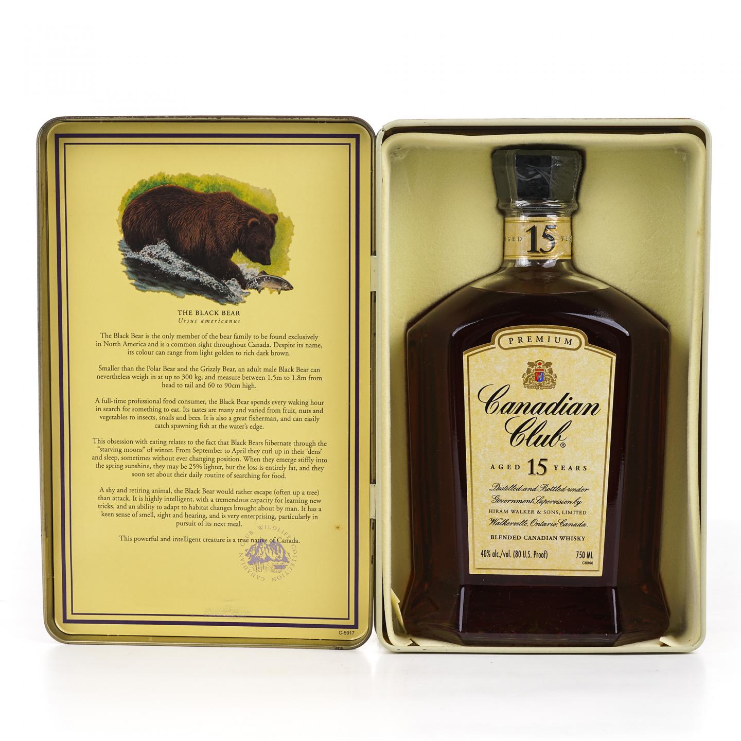 Canadian Club 15年 加拿大威士忌 750ml