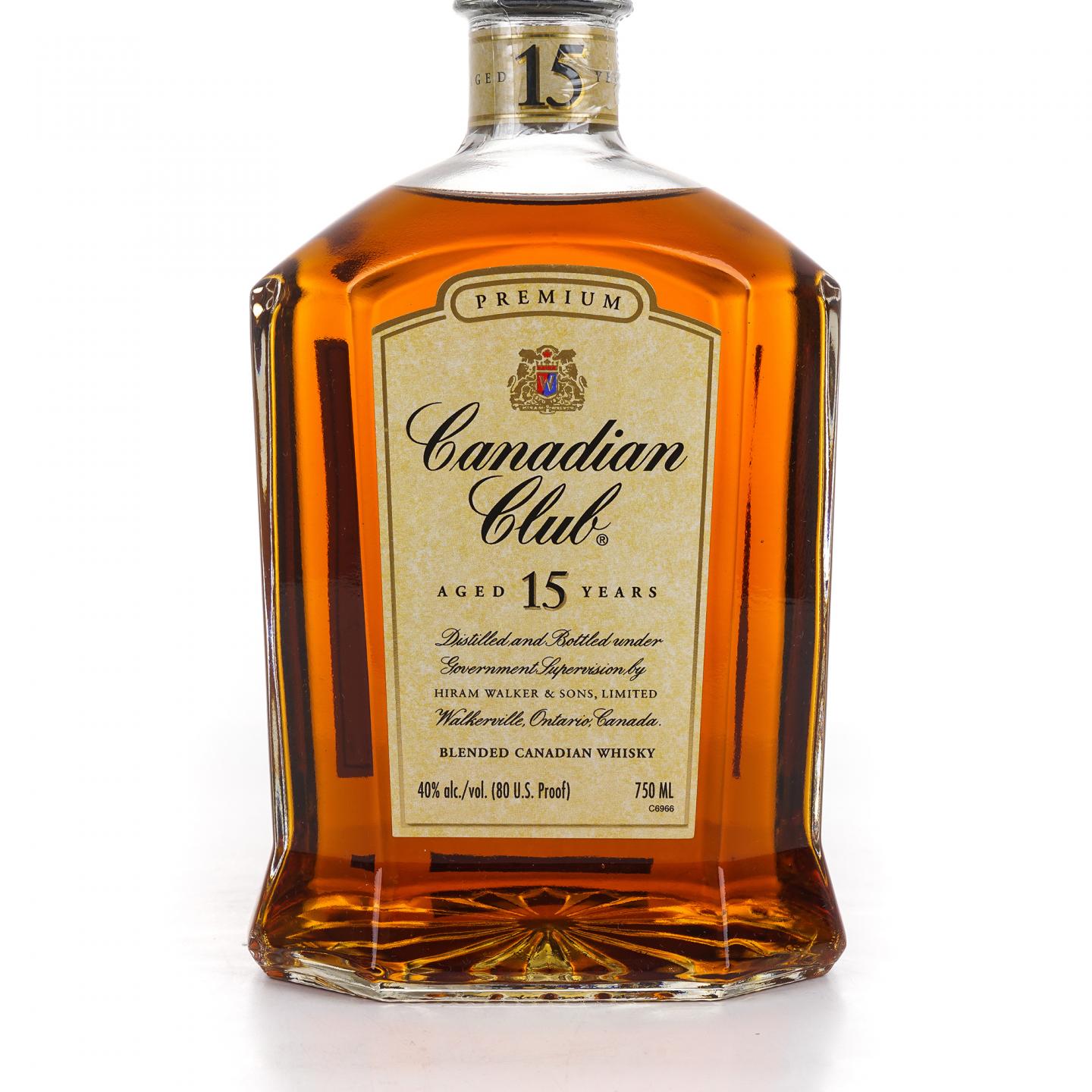 Canadian Club 15年 加拿大威士忌 750ml
