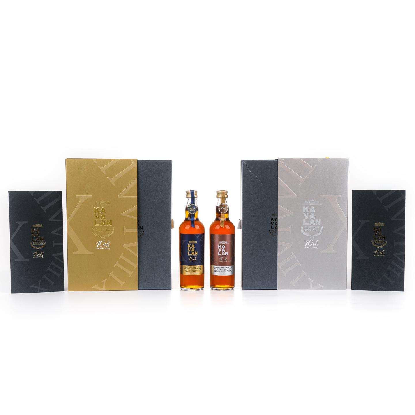 【中样】Kavalan 噶玛兰 10周年纪念 200ml 2支组