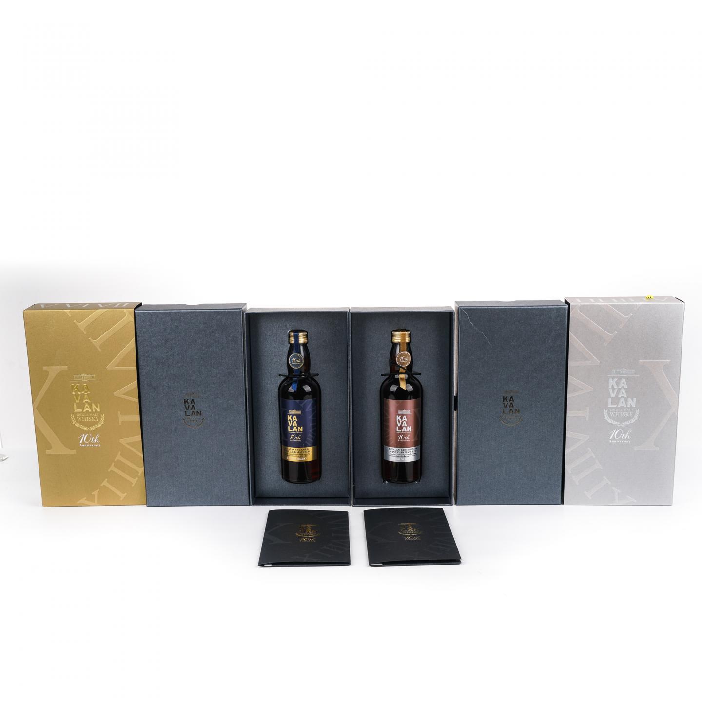 【中样】Kavalan 噶玛兰 10周年纪念 200ml 2支组