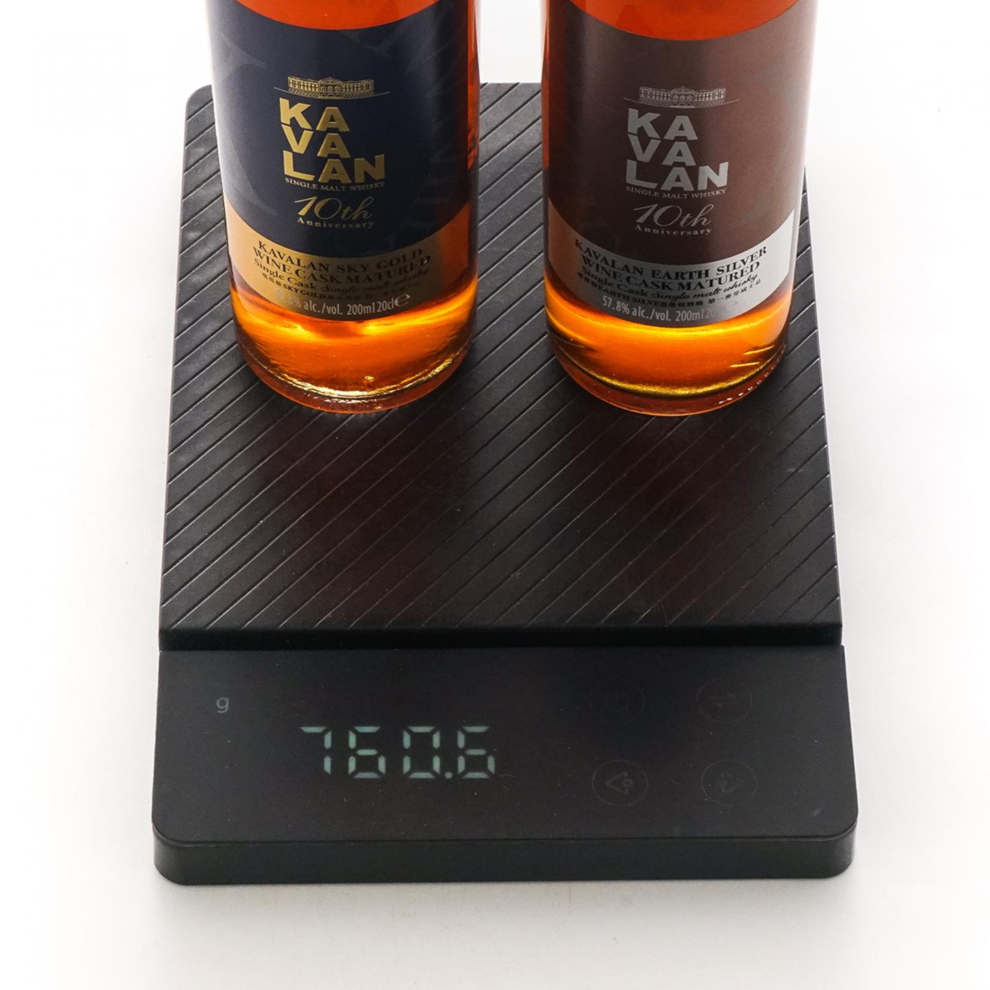 【中样】Kavalan 噶玛兰 10周年纪念 200ml 2支组