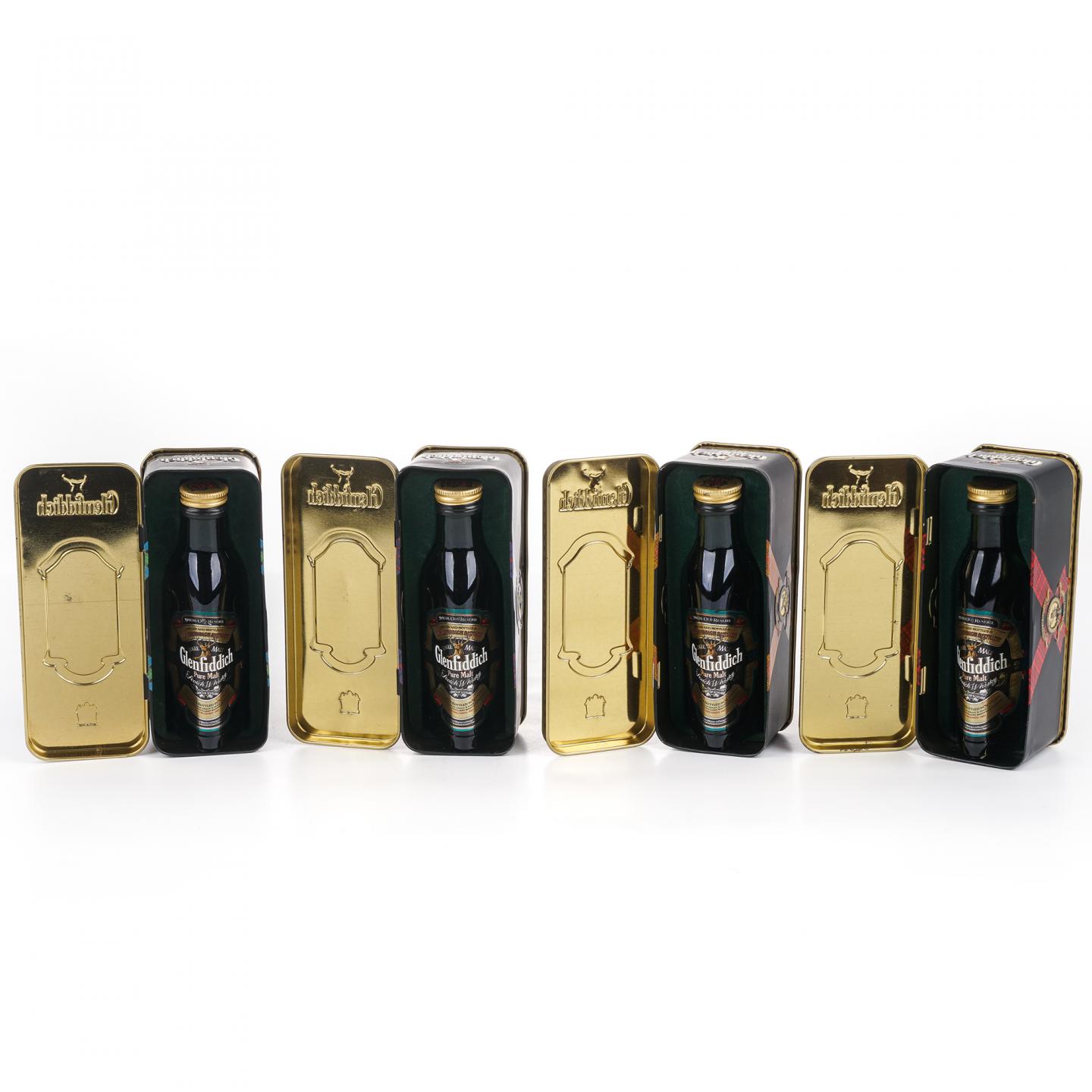 【酒版】Glenfiddich 格兰菲迪 Pure Malt 4瓶组*50ml