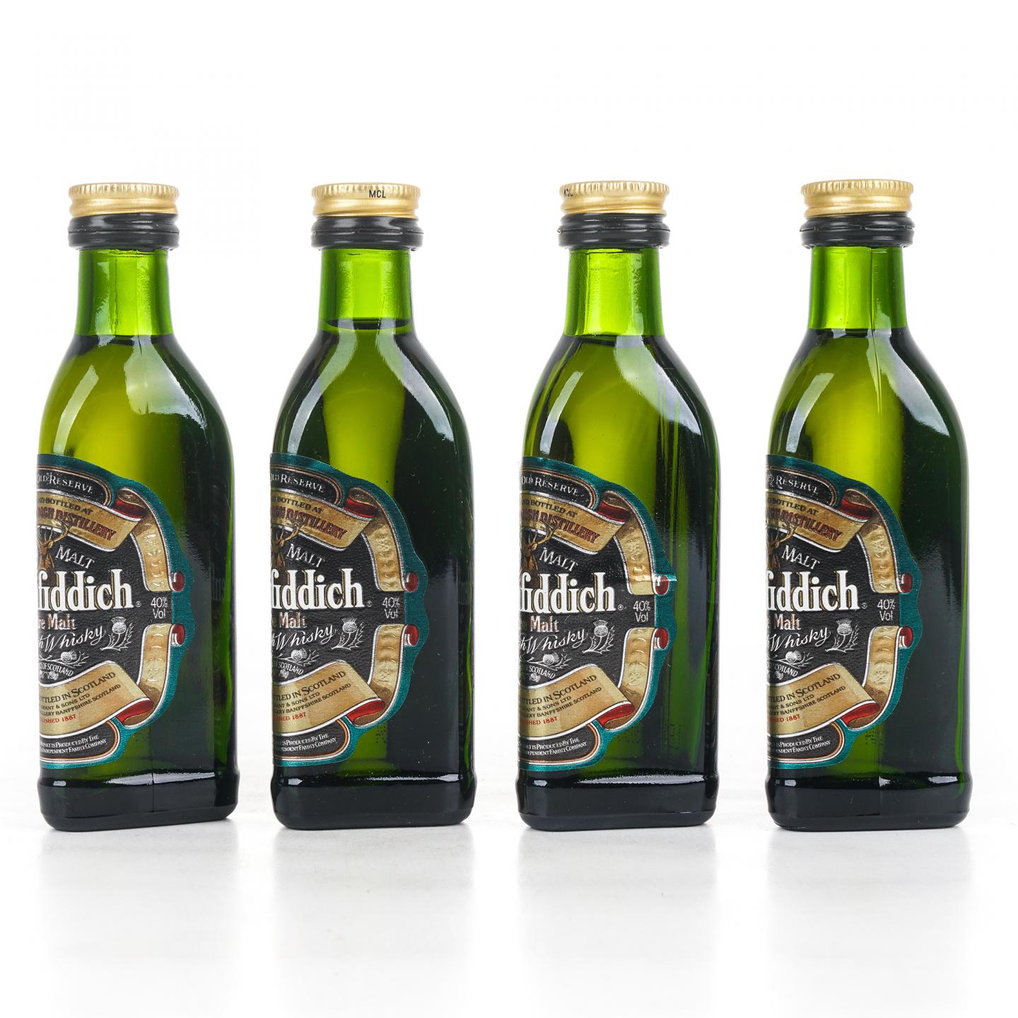 【酒版】Glenfiddich 格兰菲迪 Pure Malt 4瓶组*50ml