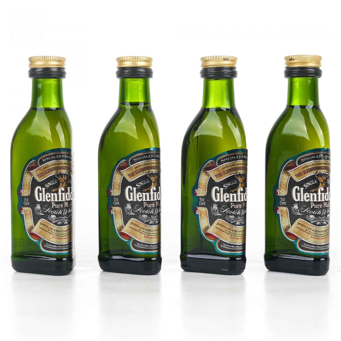 【酒版】Glenfiddich 格兰菲迪 Pure Malt 4瓶组*50ml