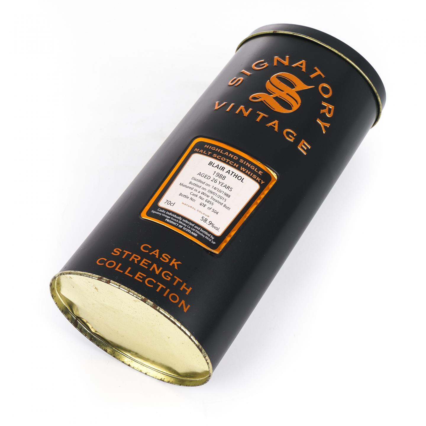 Blair Athol 布莱尔阿苏 26年 1988-2015 SV#6855 桶强