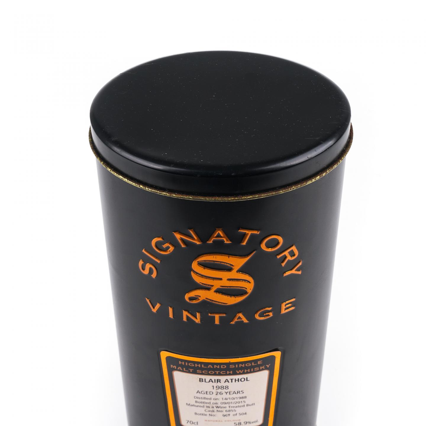 Blair Athol 布莱尔阿苏 26年 1988-2015 SV#6855 桶强