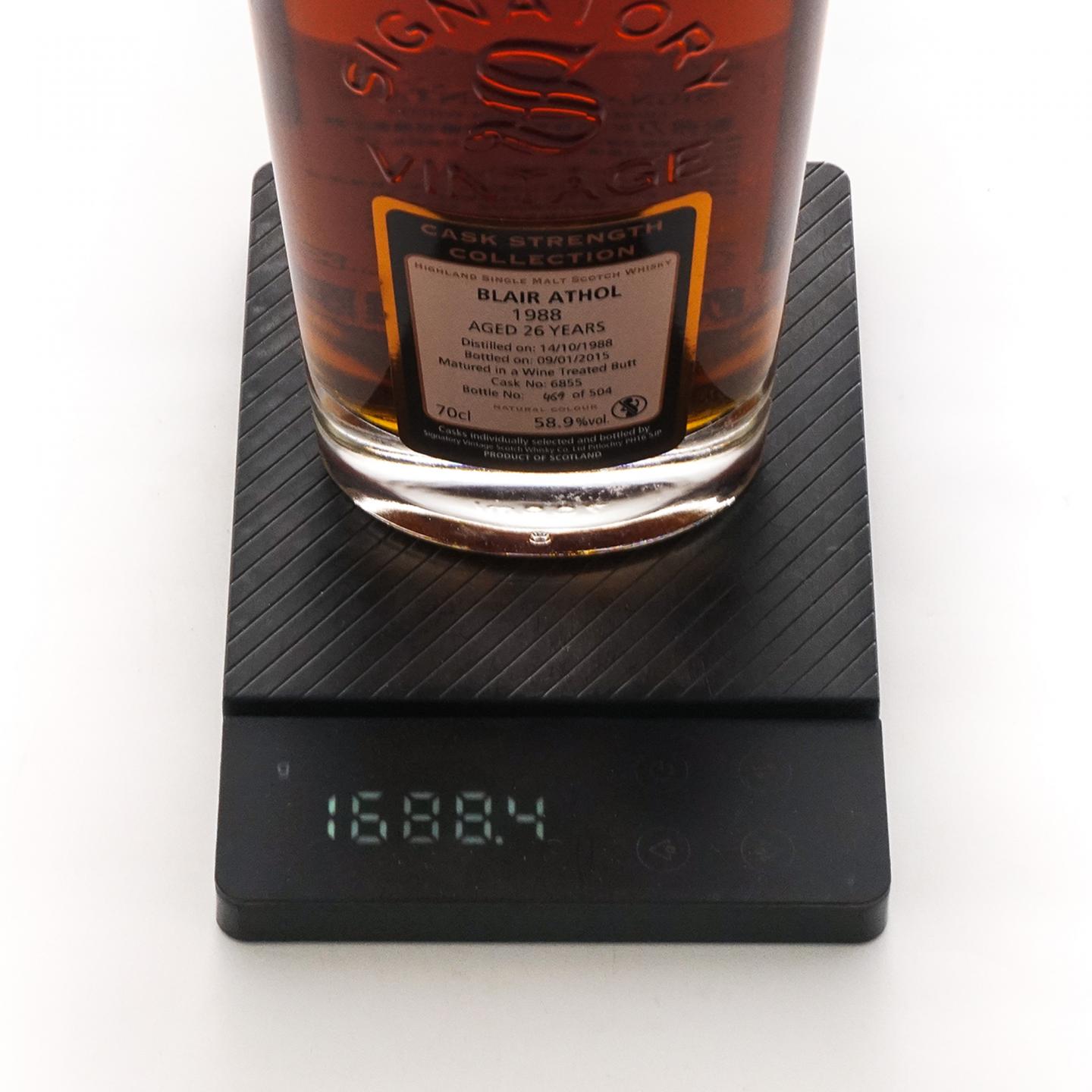 Blair Athol 布莱尔阿苏 26年 1988-2015 SV#6855 桶强