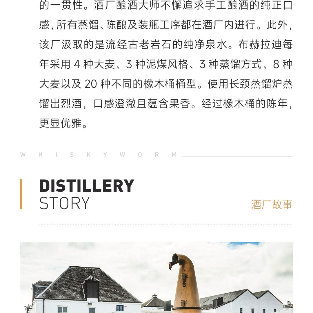 【香甜柔滑】Bruichladdich 布赫拉迪古卓大麦2011单一麦芽威士忌
