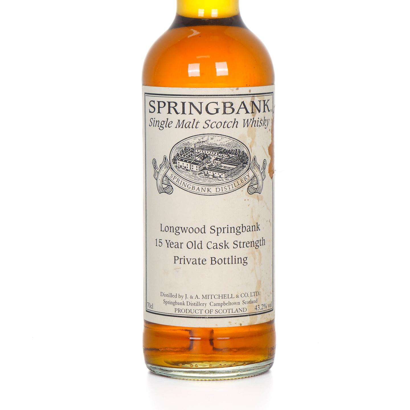 Springbank 云顶 15年 私人桶