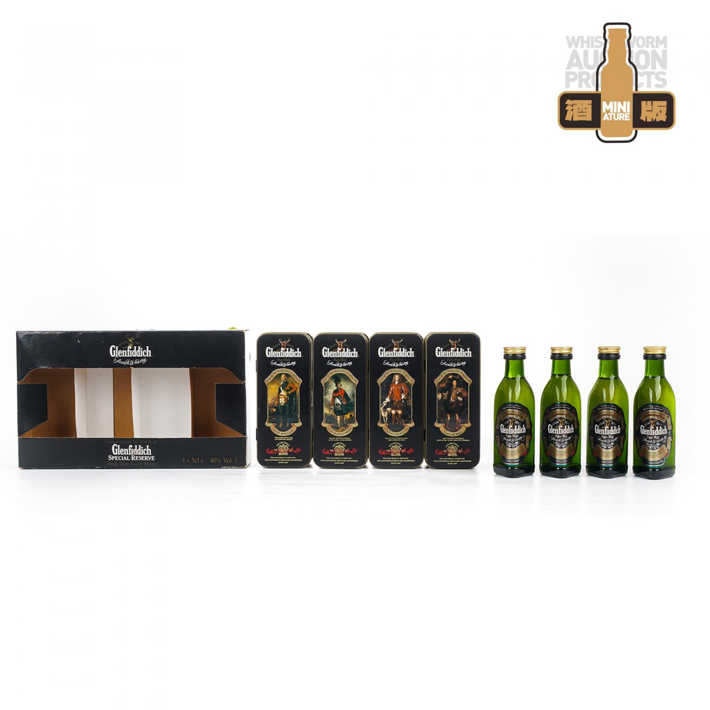 【酒版】Glenfiddich 格兰菲迪 Pure Malt 4瓶组*50ml