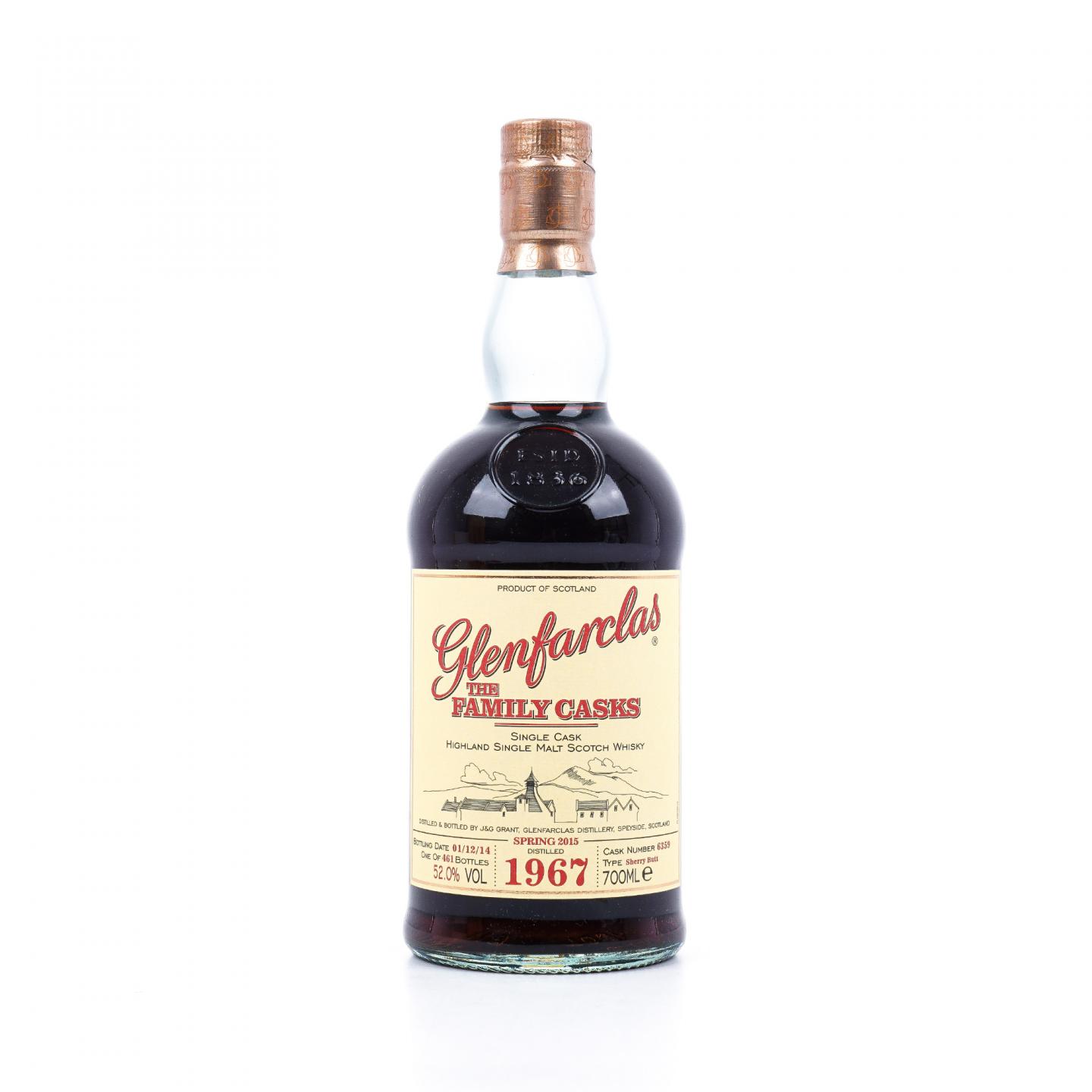 Glenfarclas 格兰花格 1967-2014 家族桶#6359 礼盒