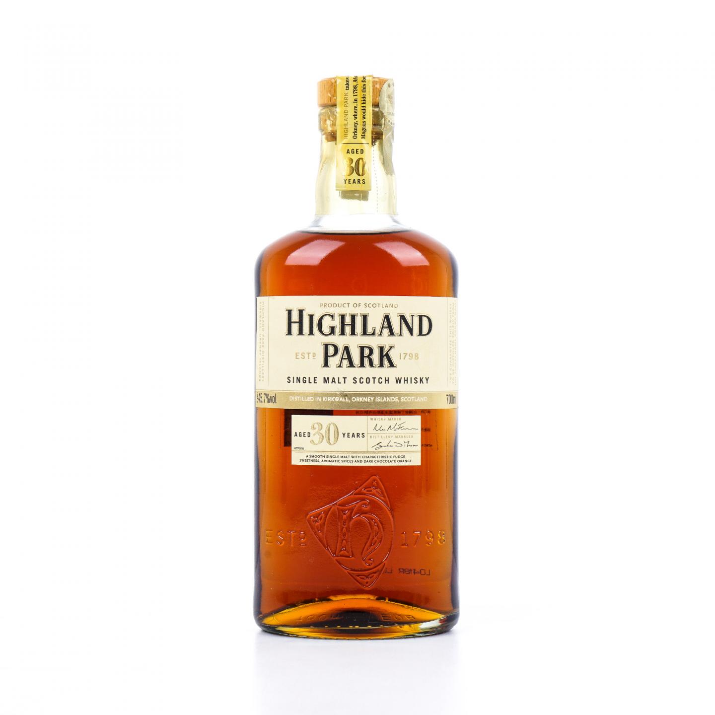 Highland Park 高原骑士 30年 木盒 45.7%Vol.