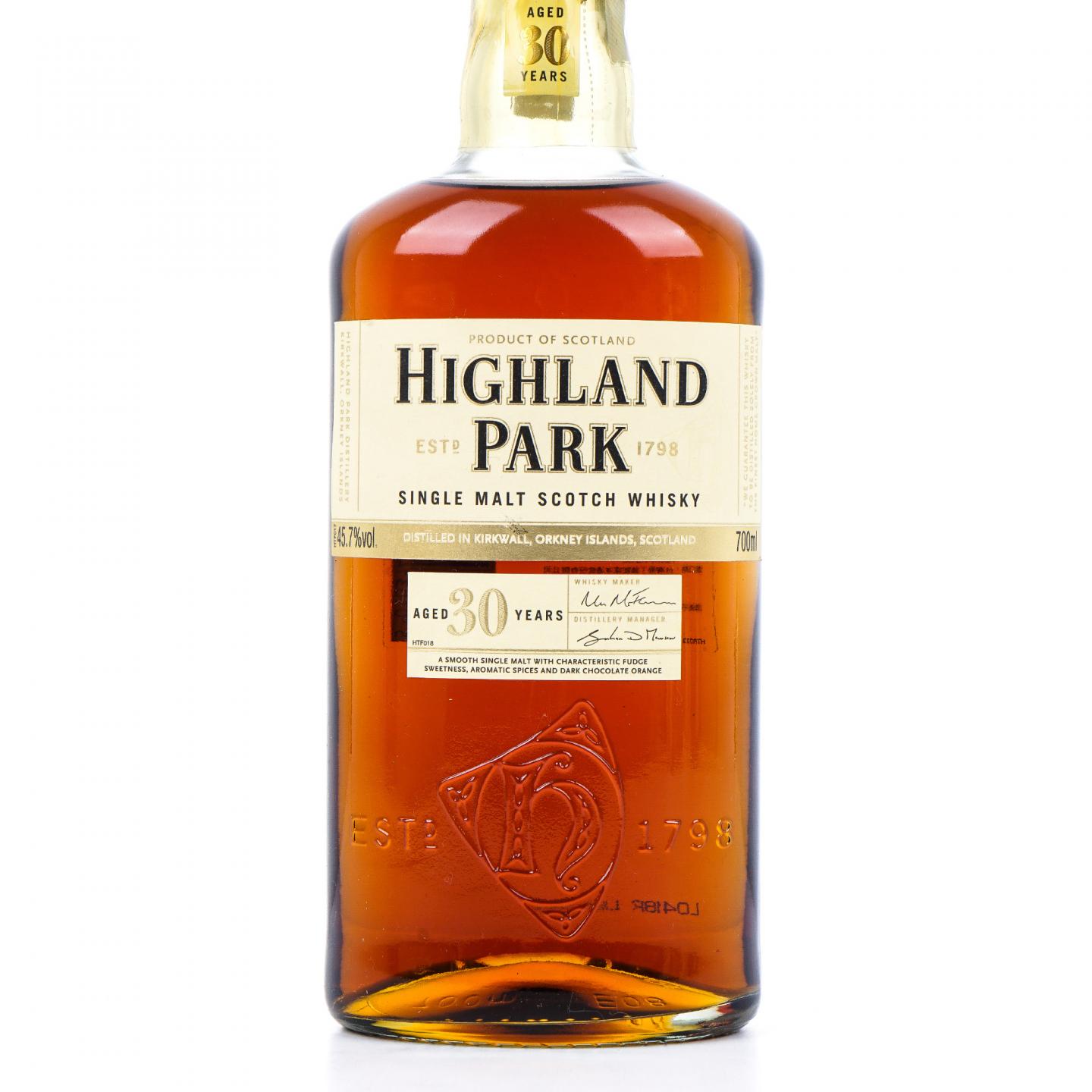 Highland Park 高原骑士 30年 木盒 45.7%Vol.