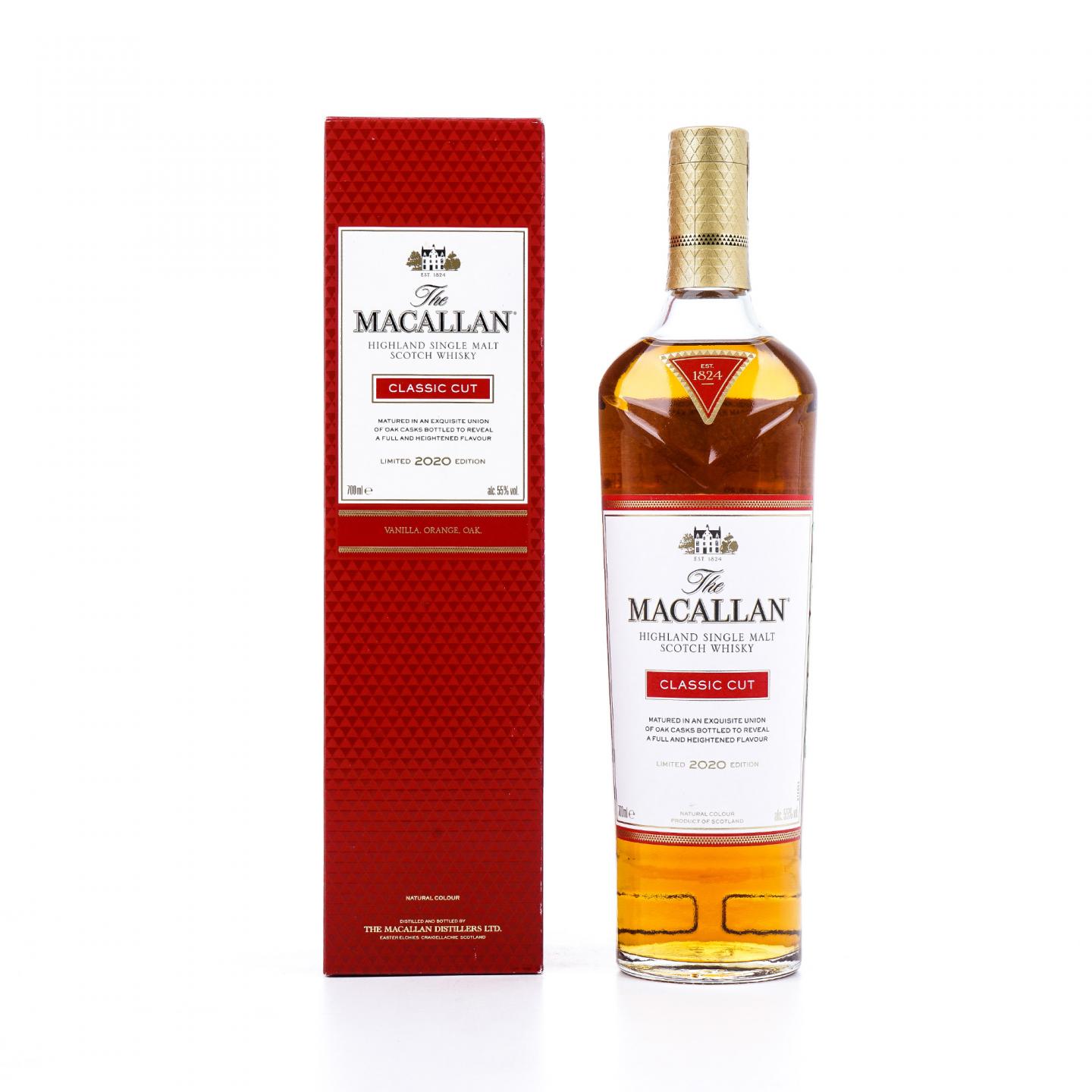 【附X光图】Macallan 麦卡伦 Classic Cut 2020 55%Vol.