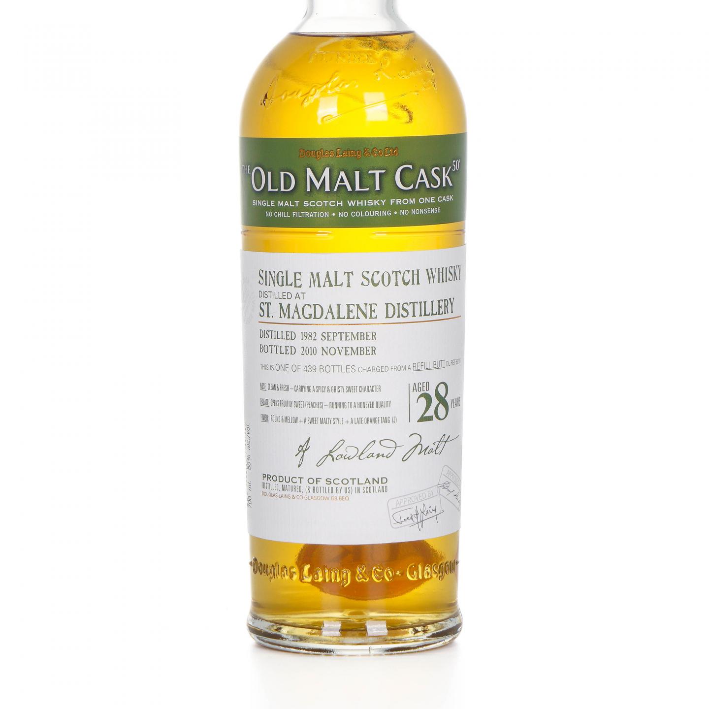 ST. MAGDALENE 28年 1982-2010 DL Old Malt Cask 单桶