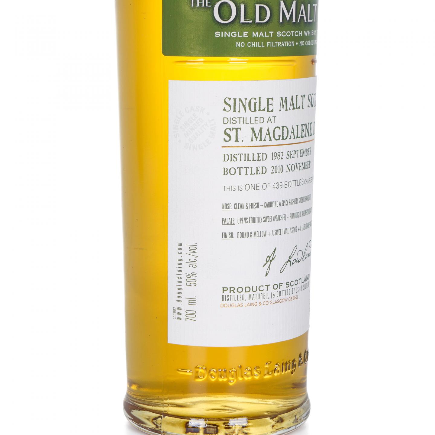 ST. MAGDALENE 28年 1982-2010 DL Old Malt Cask 单桶