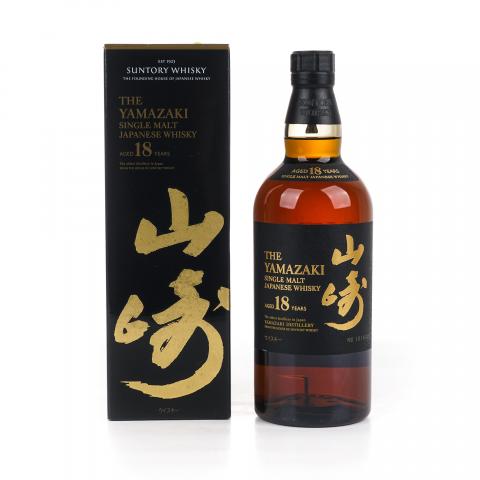 山崎 18年 金字黑标 No.1016422