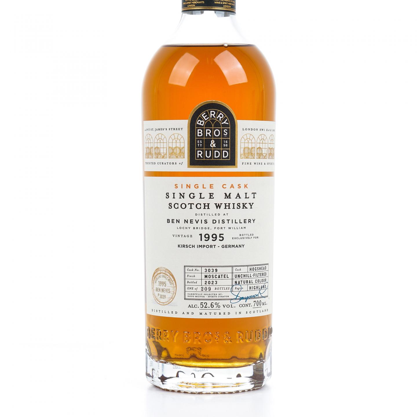 Ben Nevis 本尼维斯 1995-2023 BBR 单桶#3039