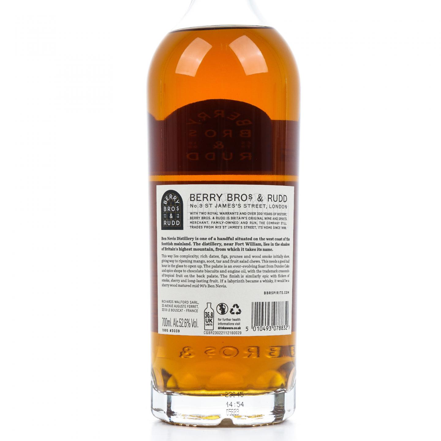 Ben Nevis 本尼维斯 1995-2023 BBR 单桶#3039