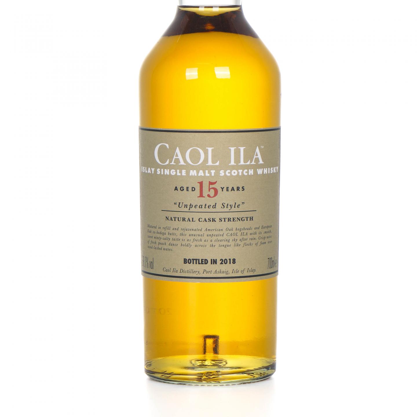 Caol Ila 卡尔里拉 15年 SR 2018 行货 59.1%Vol.