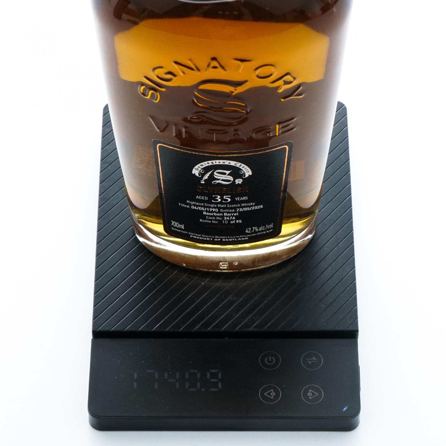 Clynelish 克里尼利基 35年 1990-2025 SV 桶强