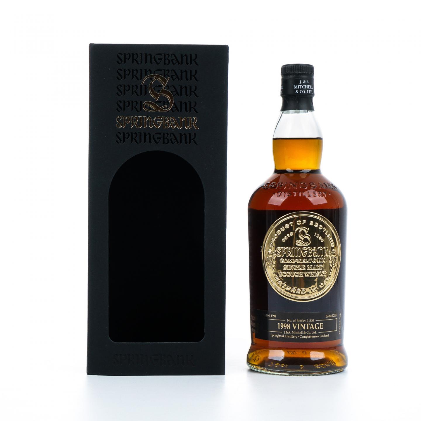 Springbank 云顶 1998-2025 Vintage 限量版