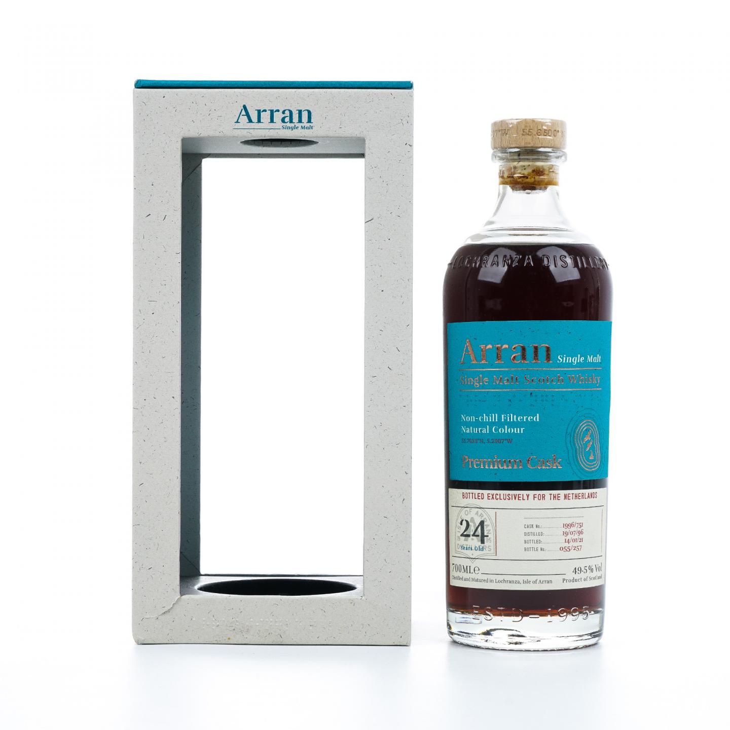 Arran 艾伦 24年 1996-2021 雪莉单桶#1996/751