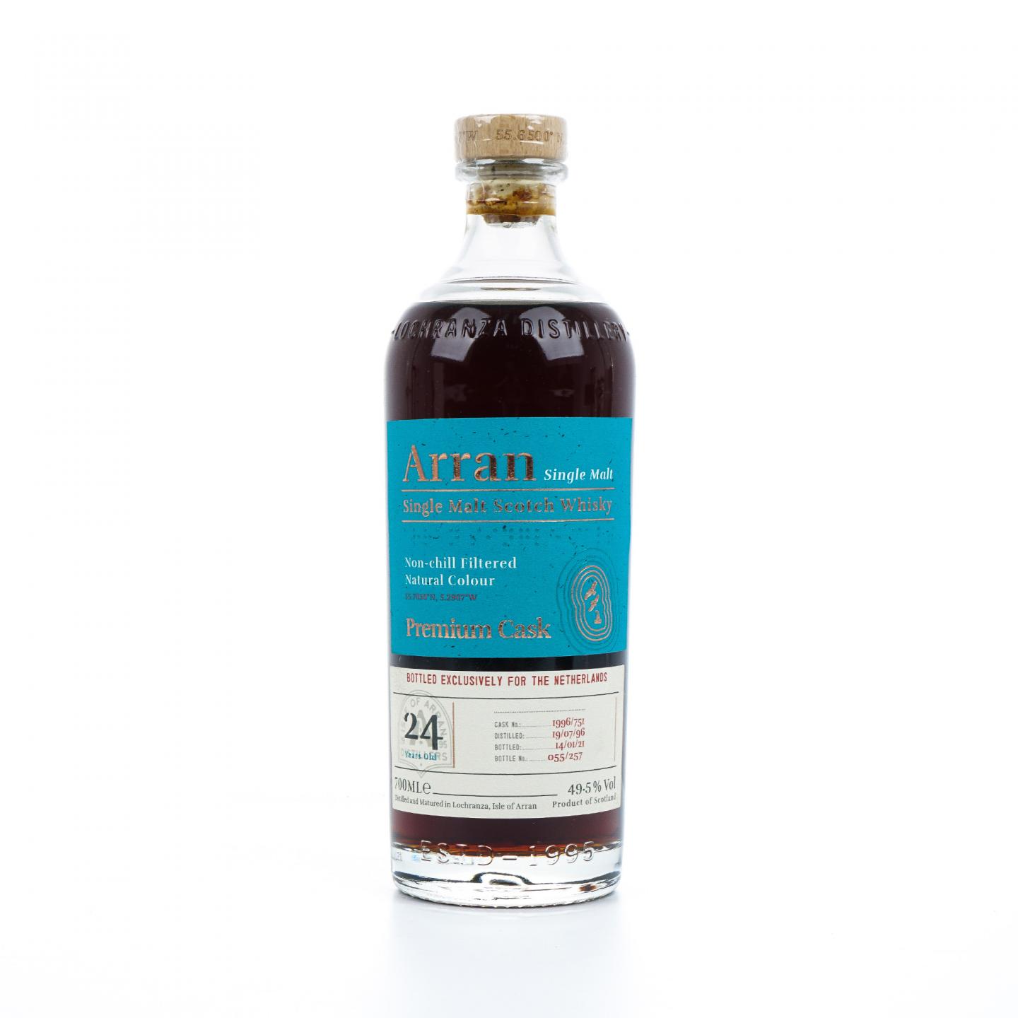 Arran 艾伦 24年 1996-2021 雪莉单桶#1996/751