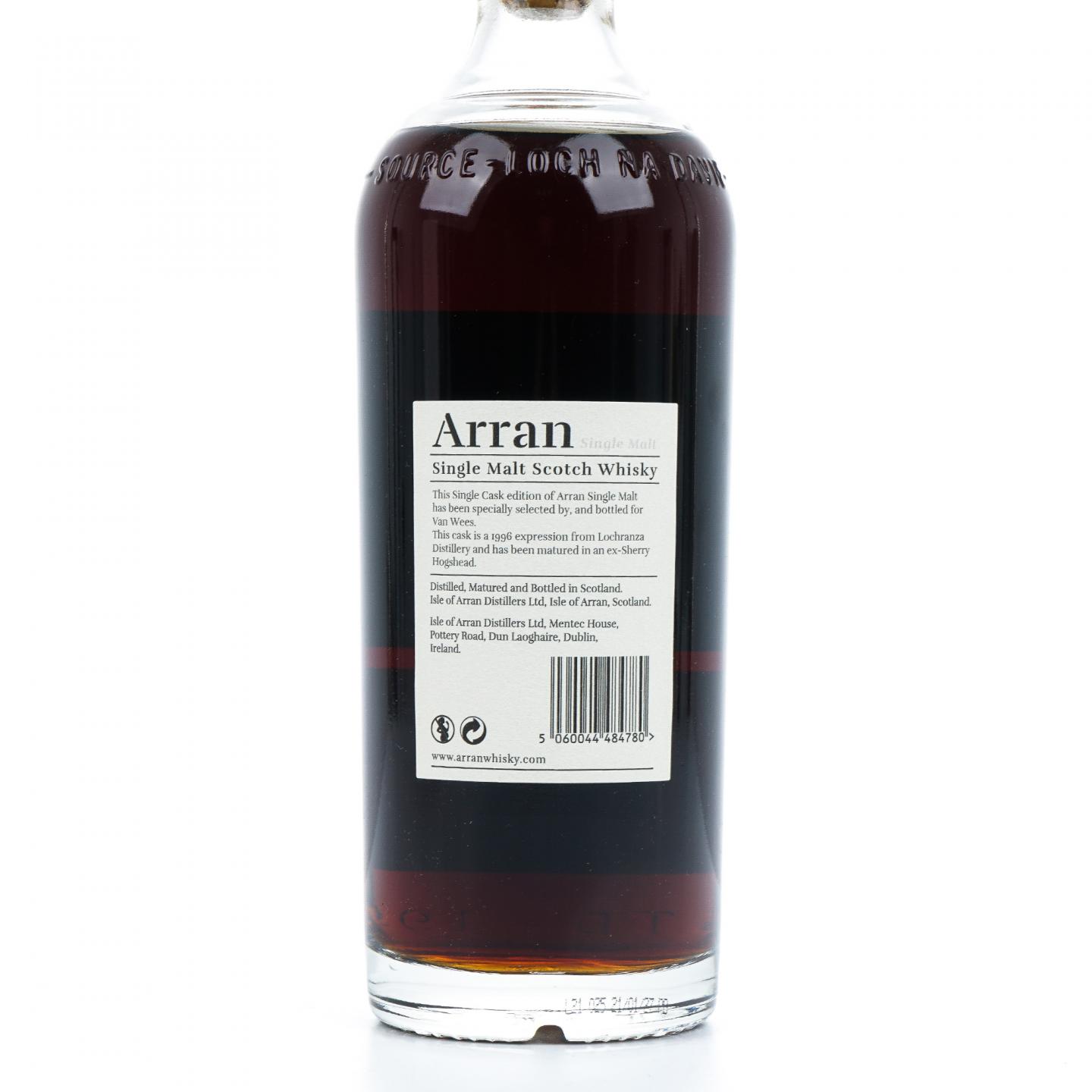 Arran 艾伦 24年 1996-2021 雪莉单桶#1996/751