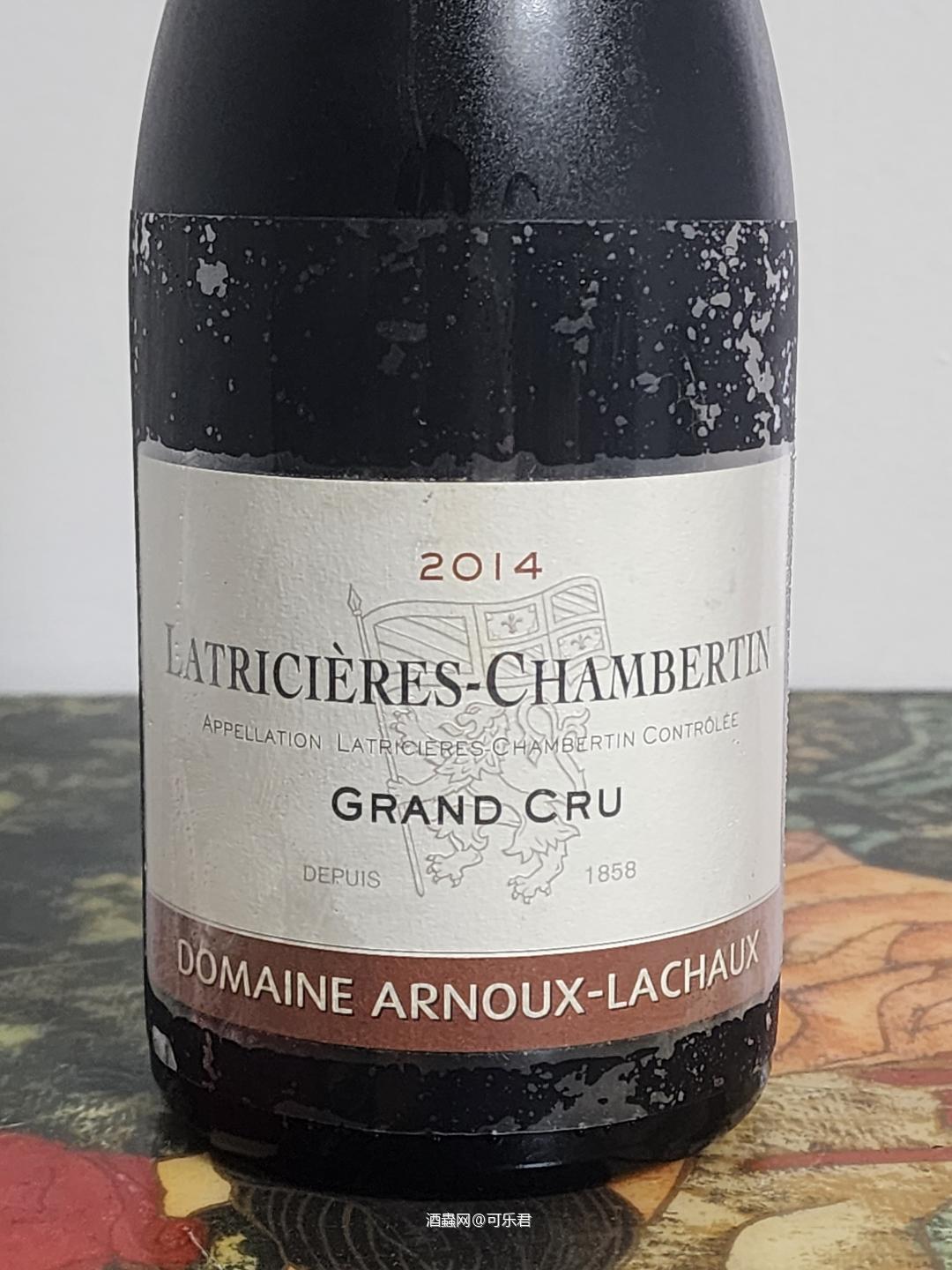 Arnoux Lachaux Latricieres Chambertin Grand Cru 2014