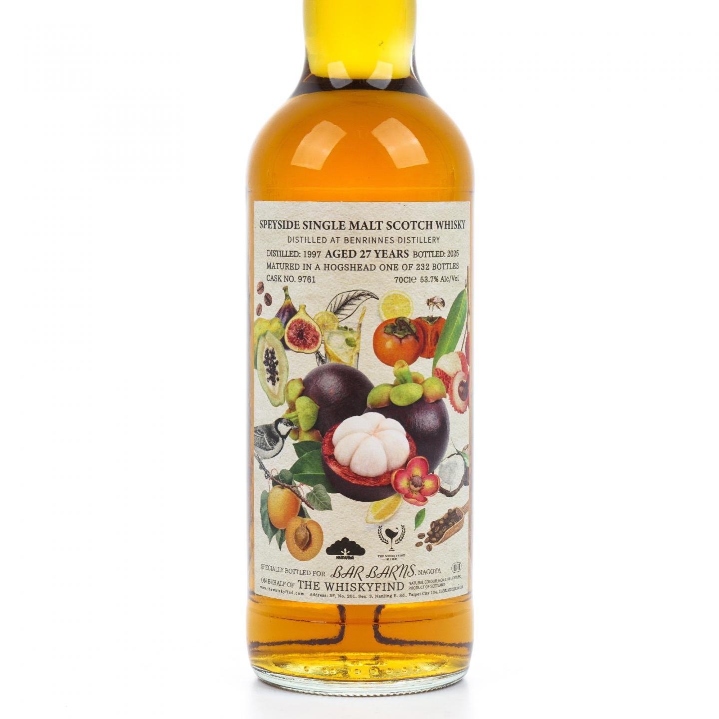 Benrinnes 本利林 27年 1997-2025 TWf 威士忌坊