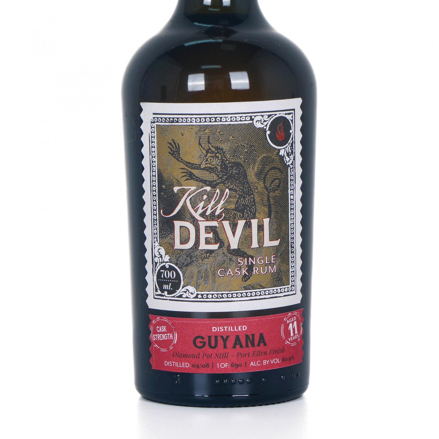 Guyana 钻石 11年 2008 Kill Devil 单桶朗姆酒 桶强